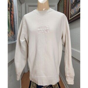 Women’s Adele Hello It's Me Sweatshirt Pullover Size XS White Cream Sweater